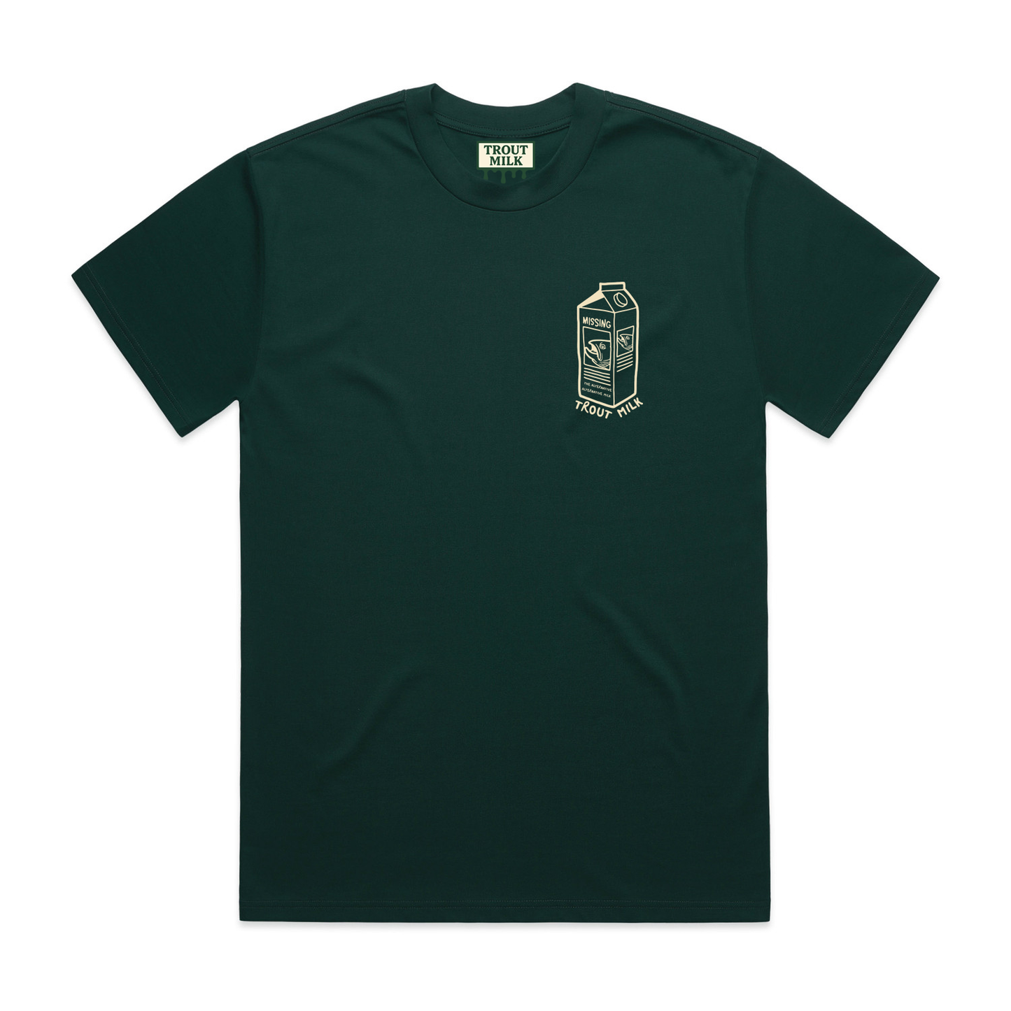 Trout Milk Carton Logo Heavy Tee