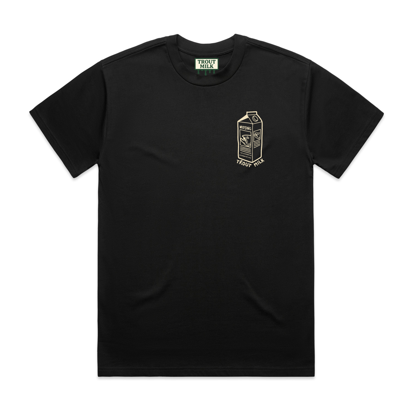 Trout Milk Carton Logo Heavy Tee