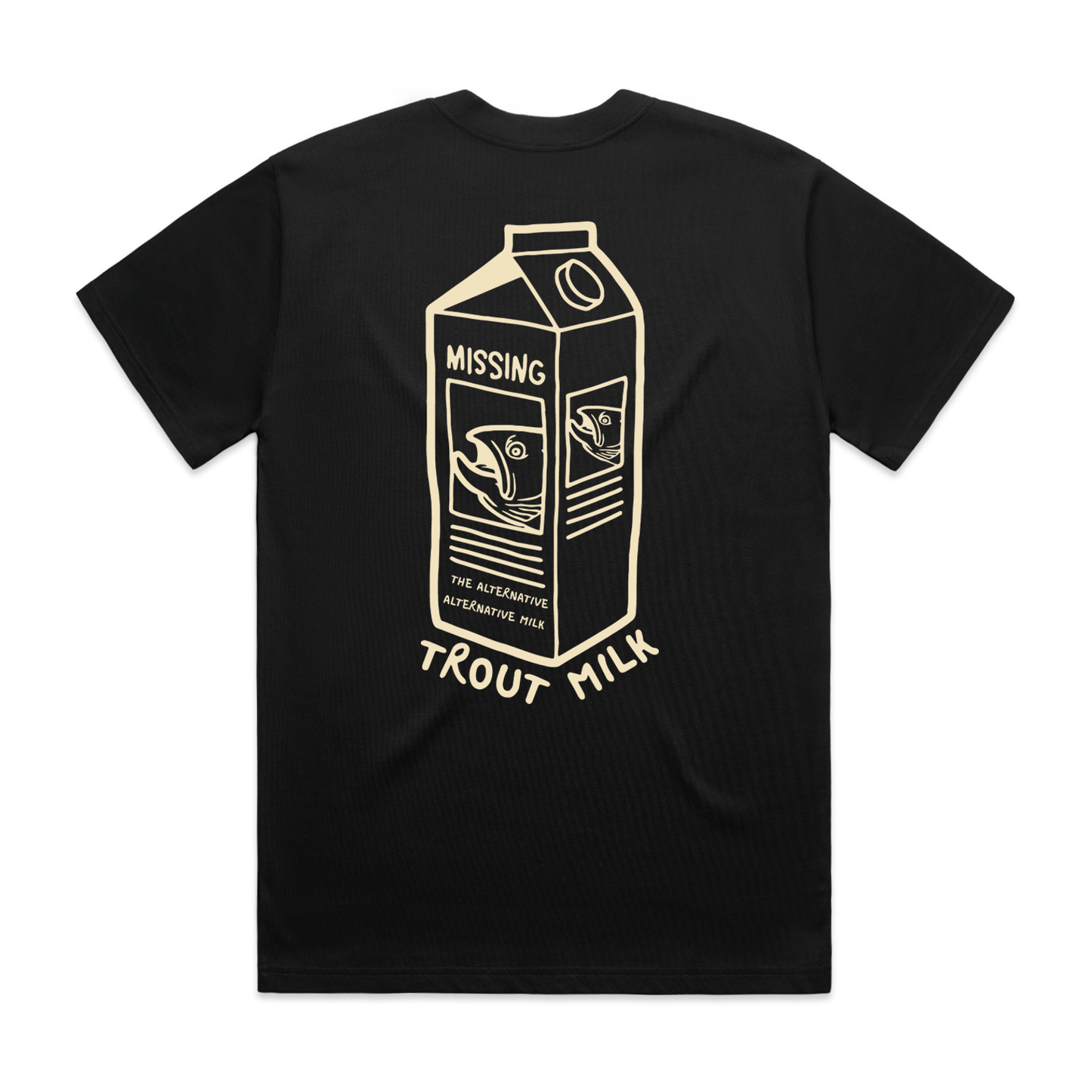 Trout Milk Carton Logo Heavy Tee