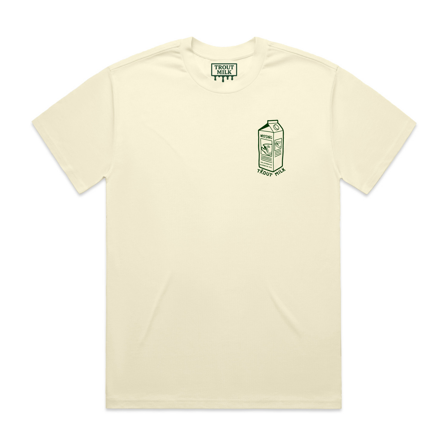 Trout Milk Carton Logo Heavy Tee