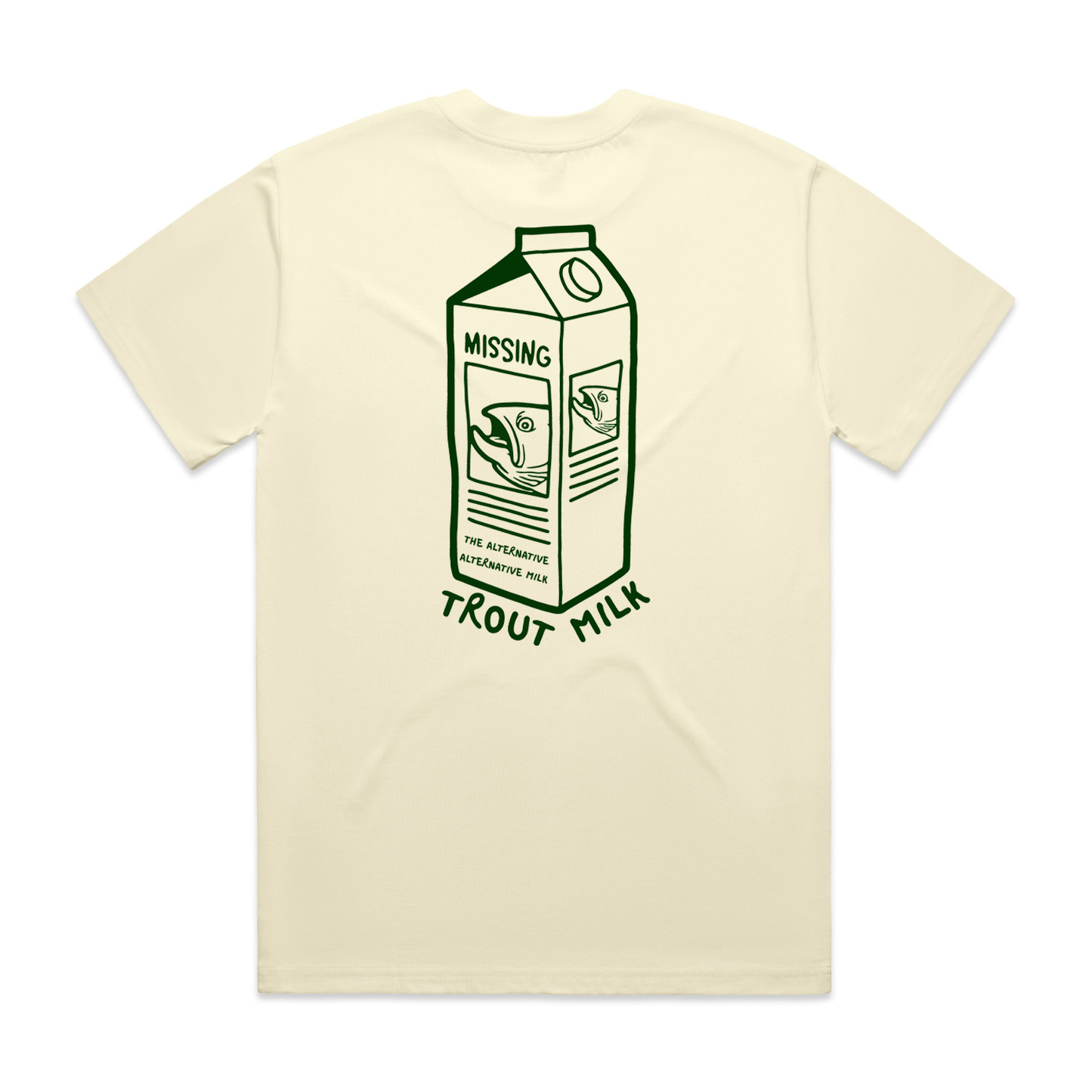 Trout Milk Carton Logo Heavy Tee