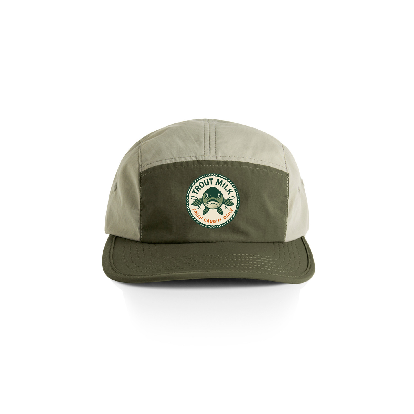 Fresh Caught Daily Two-tone Quick Dry 5 Panel Camp hat